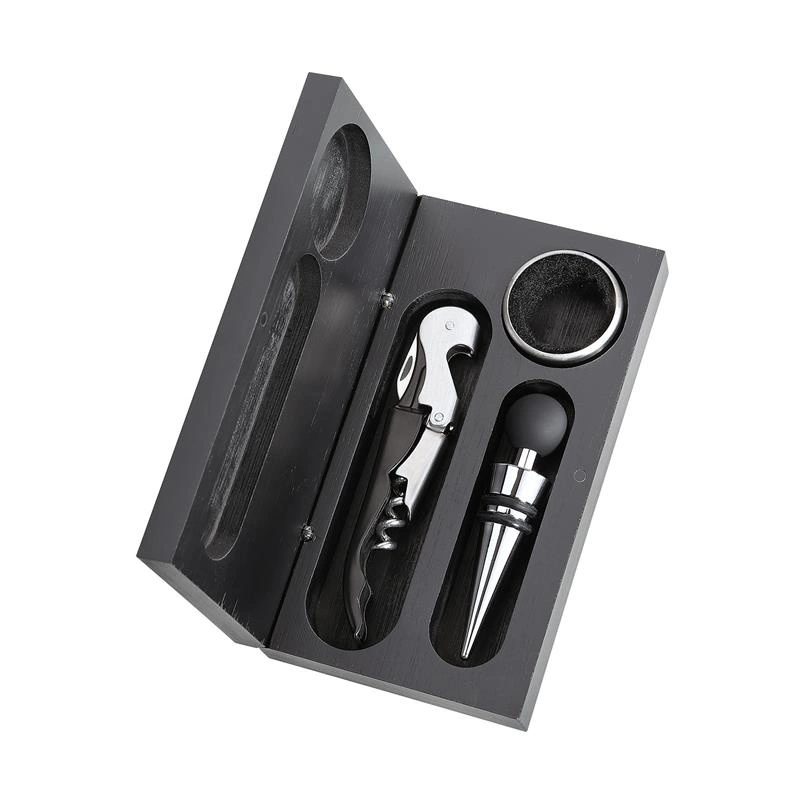 Cilio - zestaw do wina, korkociąg, obcinacz i korek, 16,5 x 9 x 3 cm BARDOLINO