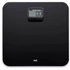 ADE - waga łazienkowa na dynamo, do 150 kg, 31 x 30 cm, czarna