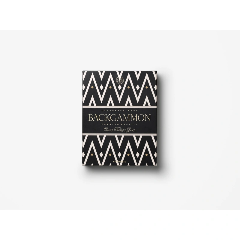 Printworks - Backgammon - czarny