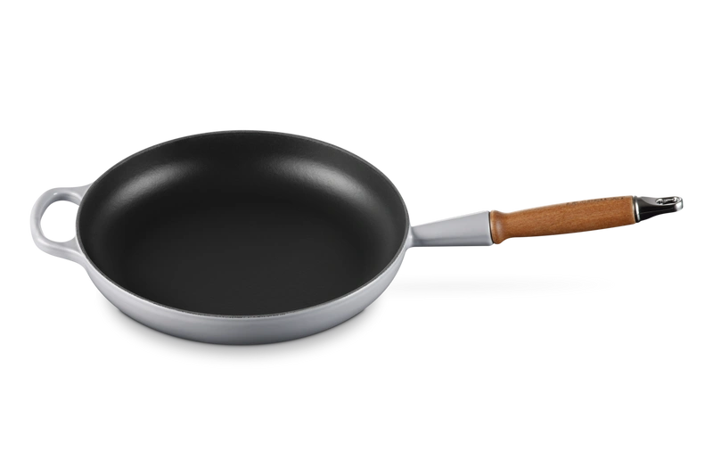 Le Creuset - patelnia żeliwna z drewnianym uchwytem 28 cm chateau