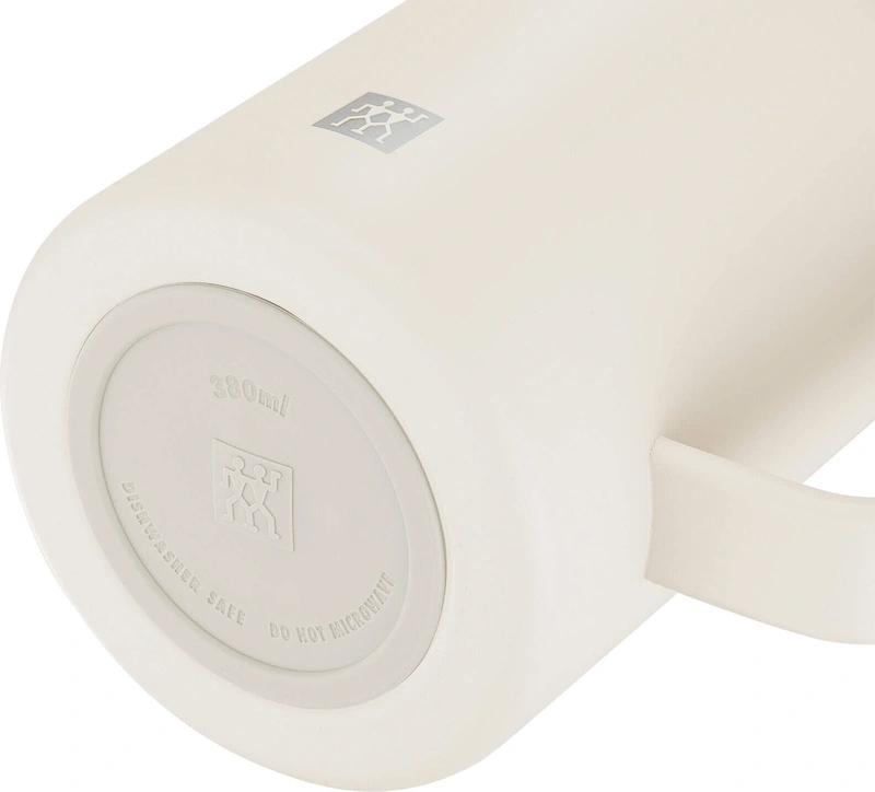 Zwilling - THERMO PLUS Kubek termiczny z uchwytem - 380 ml, kremowy