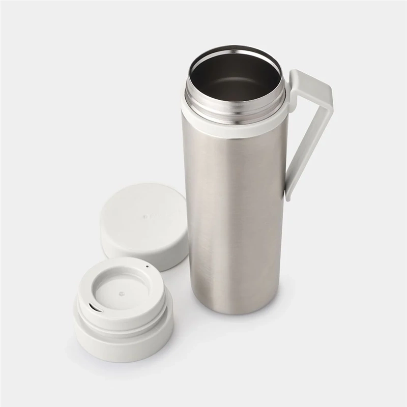 Brabantia - Kubek termiczny 0,5l Make&Take Light Grey