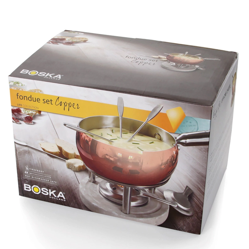 Boska - Zestaw do Fondue Copper, miedź, poj. <br>1L