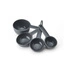 KitchenAid Culinary Tools - miarki kuchenne cups 4 szt. Charcoal Grey
