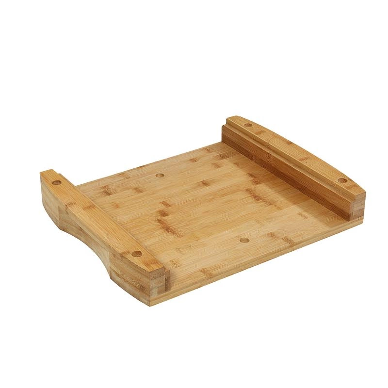 Zassenhaus - deska do krojenia z tacką, bambus/stal nierdzewna, 46 x 35 x 8 cm One