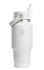 Hydro Flask - Butelka 24 oz Wide Flex ze słomką, biała