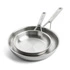 KitchenAid - Patelnie 3-warstwowe stalowe zestaw 20+28 cm