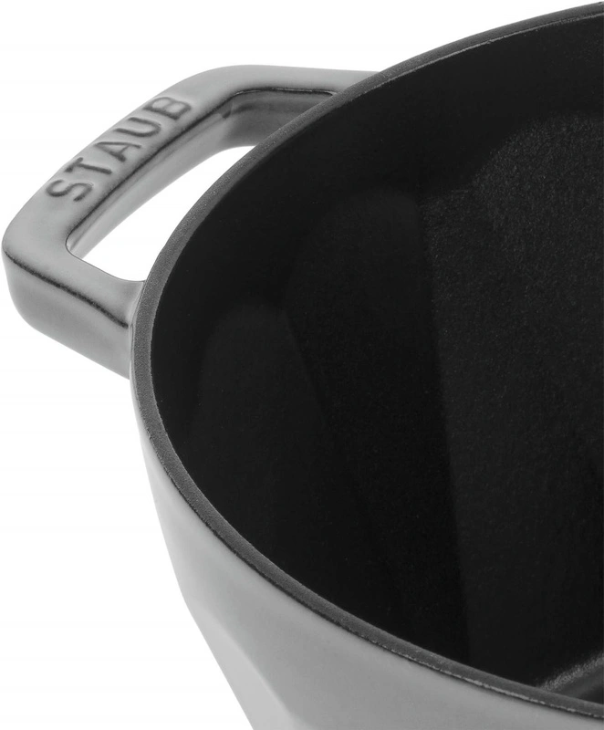 Staub - SPECIAL COCOTTE Garnek żeliwny diament 2.8 ltr, szary