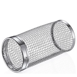 Kuchenprofi - koszyk do grillowania, stal nierdzewna, śred. 10 x 20 cm BBQ