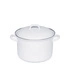 Riess - Garnek wysoki z pokrywą 1,5l 16cm Classic WEISS