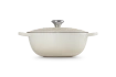 Le Creuset - La Marmite garnek żeliwny rodzinny meringue 28 cm