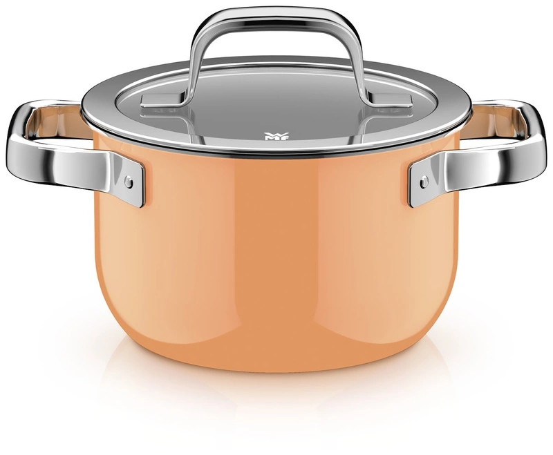 WMF - Zestaw garnków Fusiontec MineralPro papya or. 4 szt