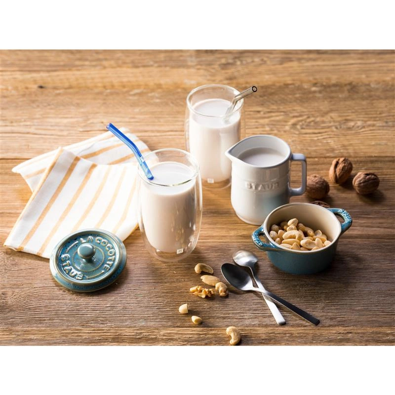 Zwilling - zestaw 4 słomek zakrzywionych kolorowe Sorrento