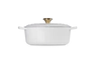 Le Creuset - brytfanna żeliwna emaliowana Signature 27 cm 4,1 l biała