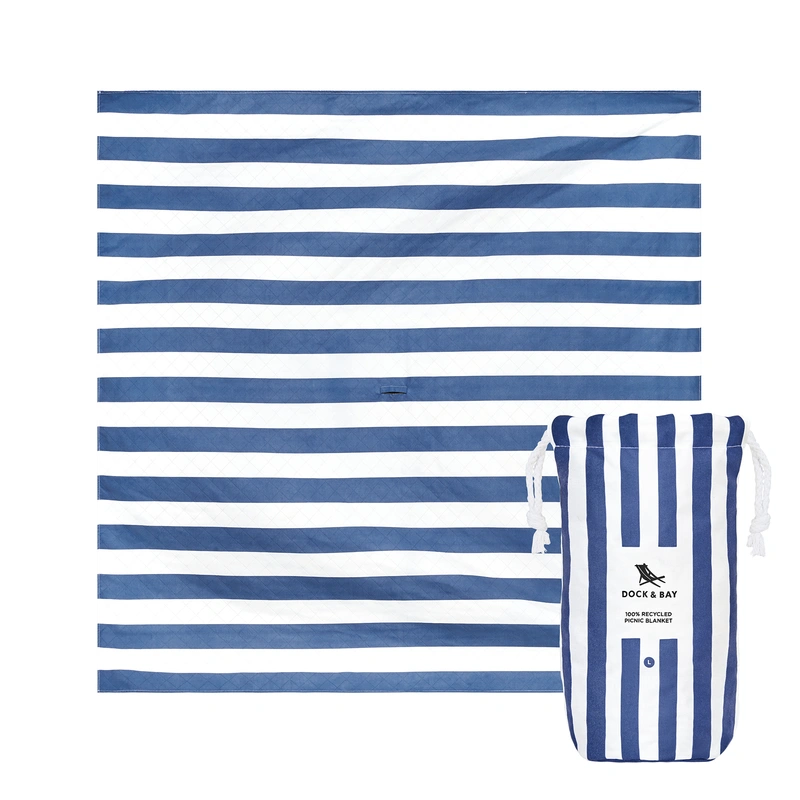 Dock & Bay - Koc piknikowy - Whitsunday Blue XL 240x170cm