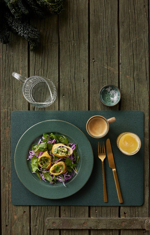 Bitz - Talerz 27 cm Wood/Forest Stoneware