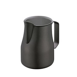 Cilio - mlecznik, stal nierdzewna, 0,35 l, czarny Barista Nero