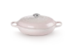 Le Creuset - garnek gourmet profesjonalny 30 cm 3,5 l shell pink