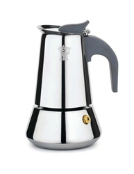 Pezzetti - STEELEXPRESS Stalowa kawiarka (2 filiżanki) - Srebrny