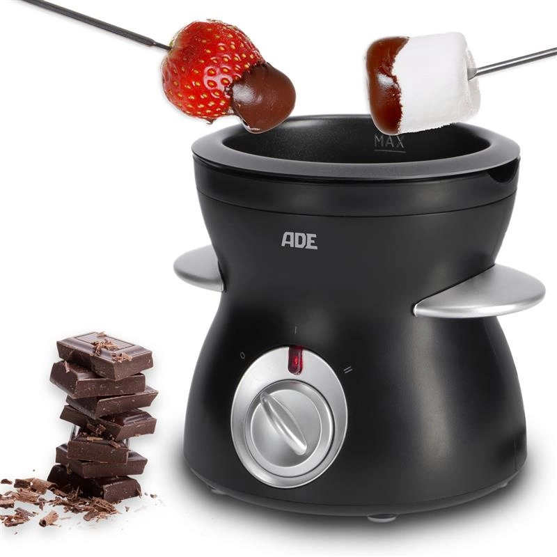 ADE - elektryczne fondue czekoladowe, 2 ustawienia temperatury, 0,25 l Küche
