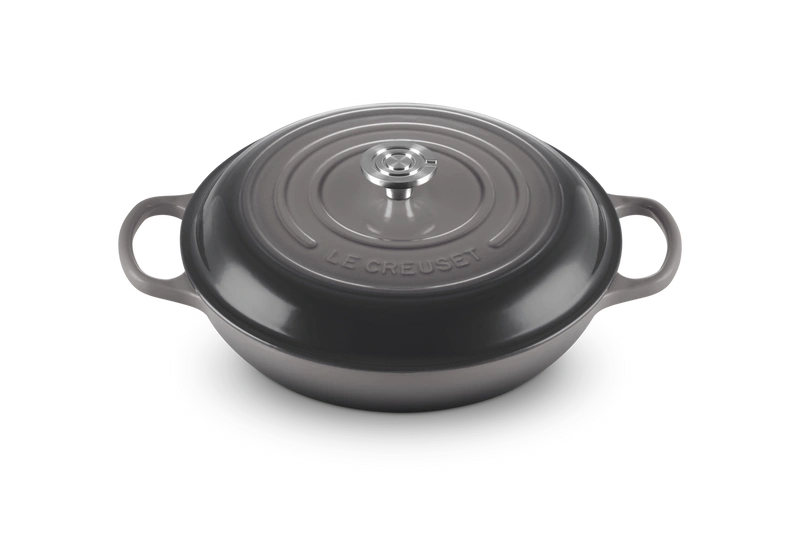 Le Creuset - garnek Gourmet Profesjonalny żeliwny 26 cm 2,2 l flint