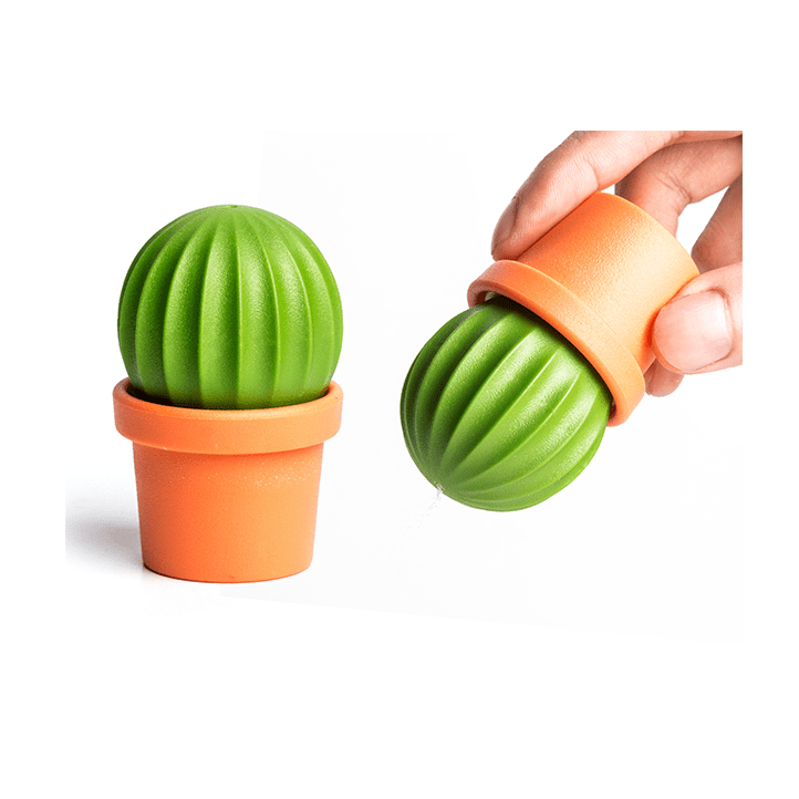 Qualy - Shaker do soli i pieprzu Cactus zielony