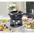 Spring - zestaw do fondue serowego, dla 8 os., 2,0 l, żeliwo, czarny FONDUE