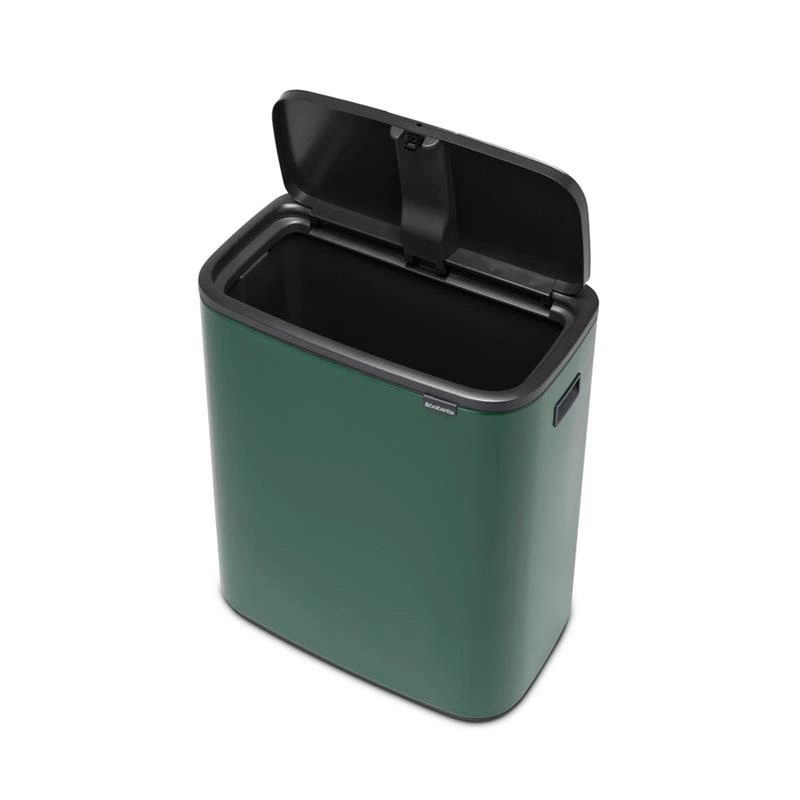 Brabantia - Kosz na śmieci Touch Bin BO 60L zielony Pine Green