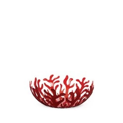 Alessi - kosz na owoce, czerwony; 29 cm MEDITERRANEO