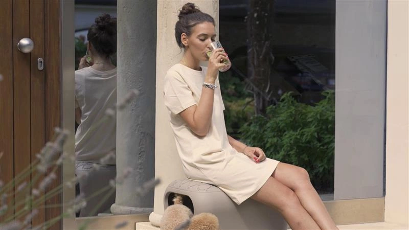 United Pets - Legowisko/ siedzisko PANCUCCIA, szare