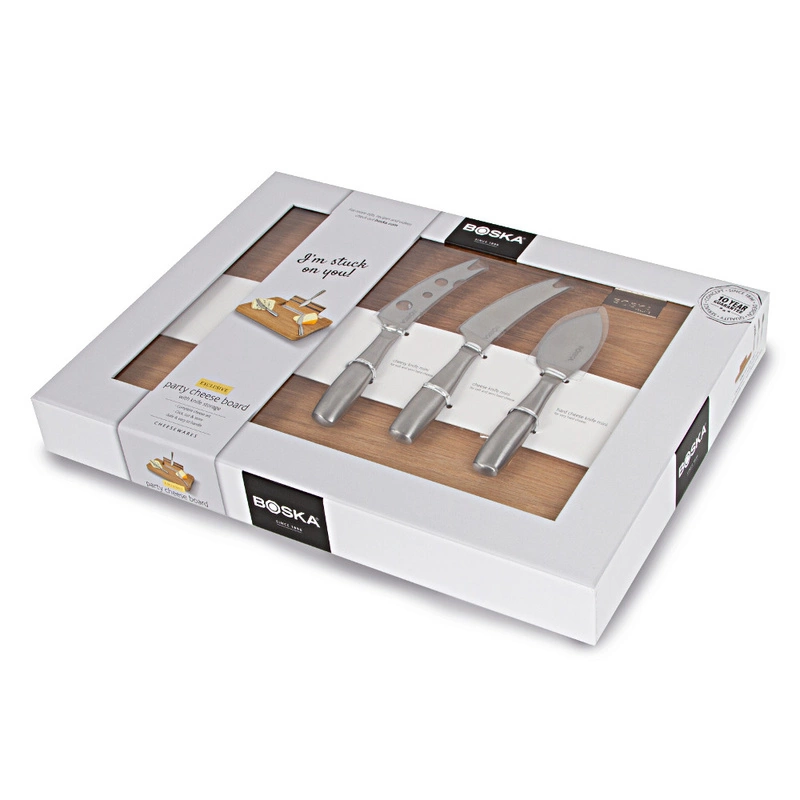 Boska - Deska Party do serów z 3 nożami