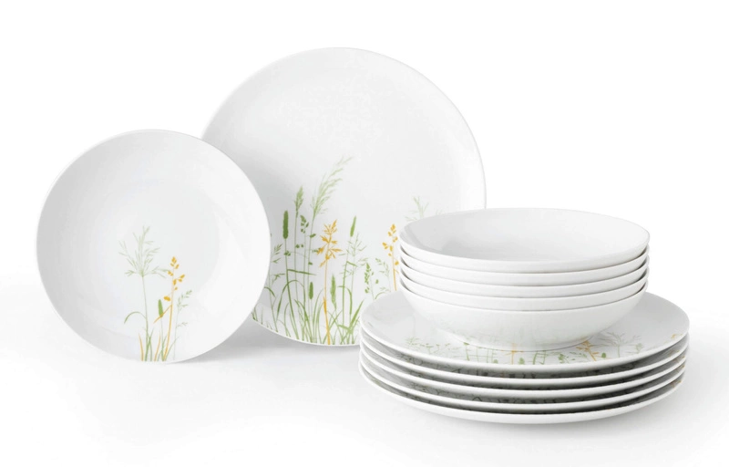 Seltmann - MEADOW GRASSES GREEN Serwis obiadowy dla 6 osób