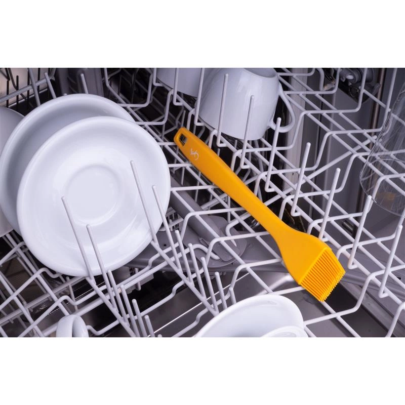 Lurch - pędzel do marynaty, silikon, 25,5 cm, żółty Smart Tools