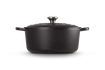 Le Creuset - garnek żeliwny Signature 26 cm 5,3 l czarna
