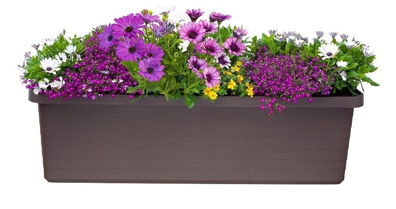 Urbalive - BERBERIS TRIO Donica samonawadniająca 117 x 39 cm, brązowy