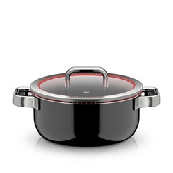 WMF - Niski garnek 24 cm czerń Fusiontec FunctionPro