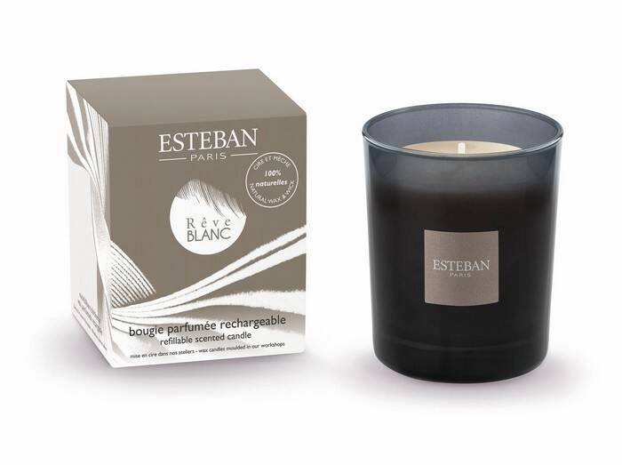 Esteban - Świeca zapachowa 180g Reve Blanc