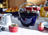 Staub -  żeliwny dzbanek czajnik do herbaty niebieski 1,1 l