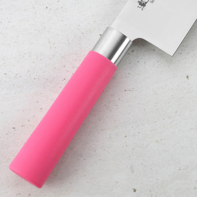 Satake - Macaron Pink Nóż Nakiri 17 cm