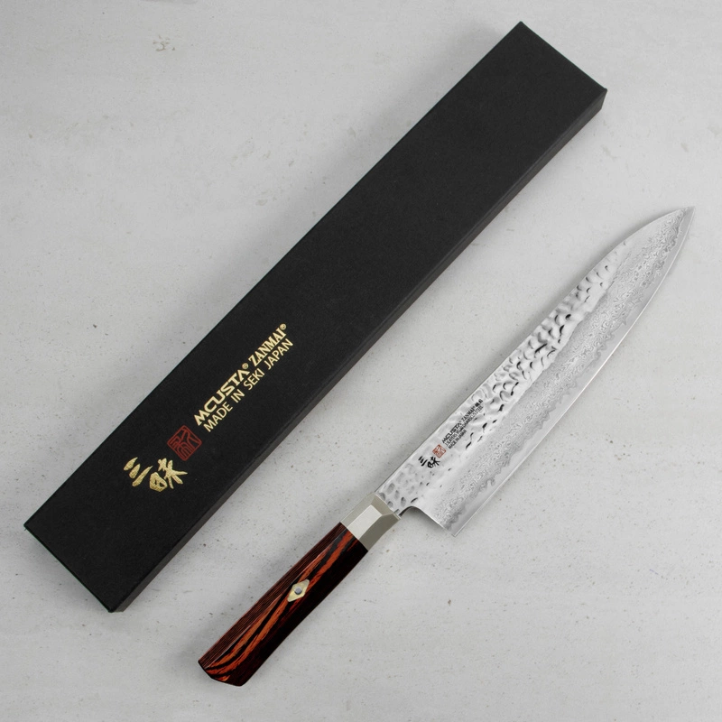 Mcusta Zanmai - Supreme Hammered Nóż szefa 24cm