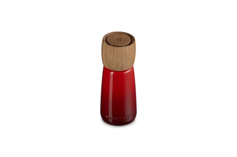 Le Creuset - młynek do soli kamionka wiśniowy