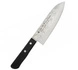Satake - Nashiji Black Pakka Nóż Santoku 17cm