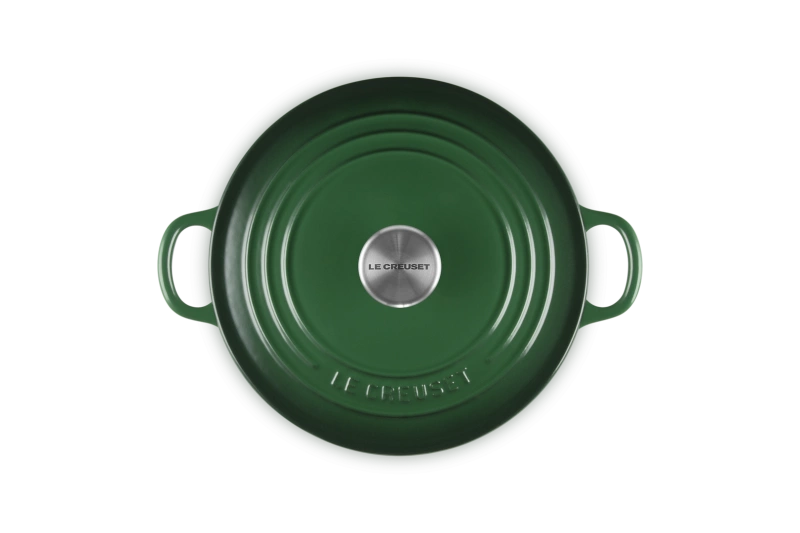 Le Creuset - brytfanna żeliwna emaliowana Signature okrągła 22 cm 3,3 l Juniper