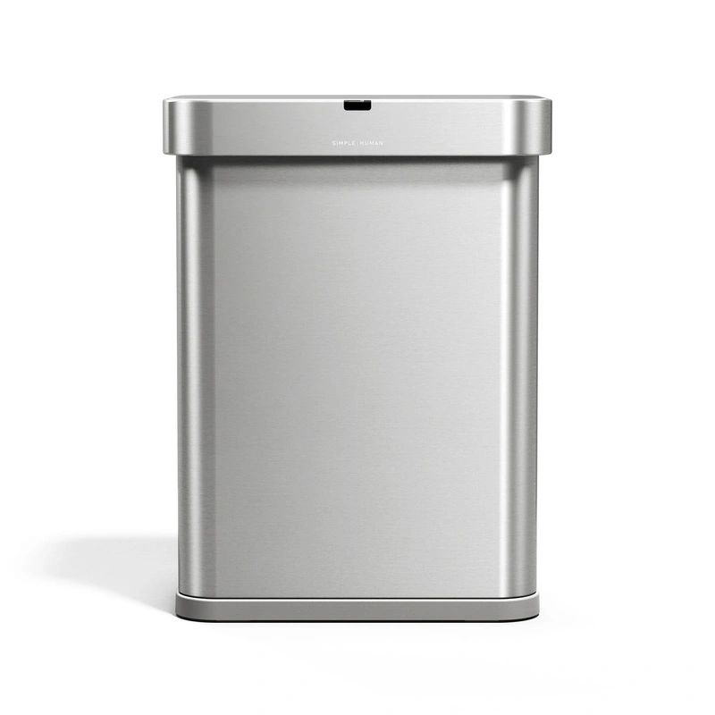 Simplehuman - Kosz na śmieci z czujnikiem ruchu SENSOR sterowany głosem 58l (poprzedni kod ST2031)