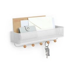 Umbra - wieszany organizez na pocztę, klucz i telefon
