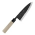 Tojiro - Black Hammered Shirogami#2 Nóż Deba 18 cm
