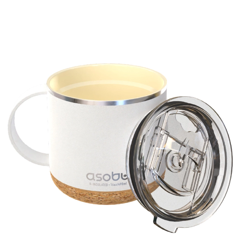 Asobu - Kubek termiczny INFINITE MUG WHITE, 470ml