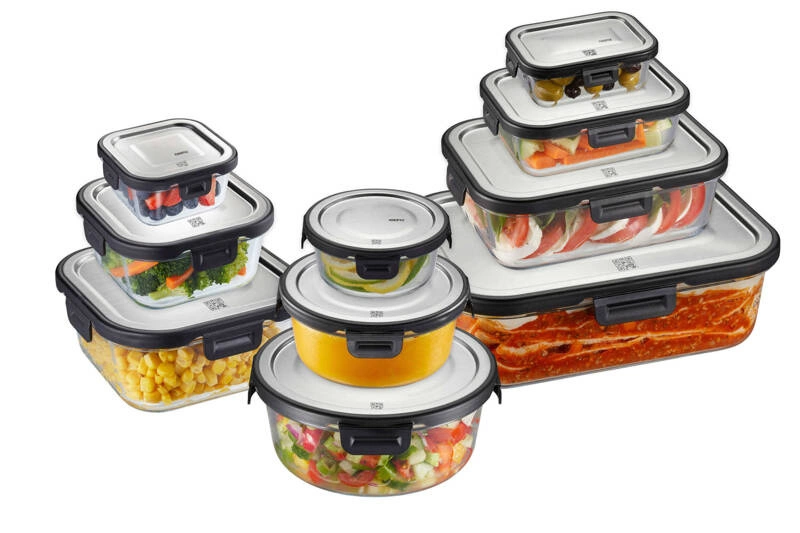 GEFU - pojemnik do przechowywania okrągły 600 ml MILO