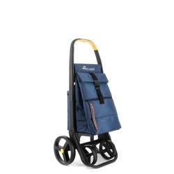 Rolser - Wózek na zakupy M Clec Termo Polar M8 Plus Lemon granatowy
