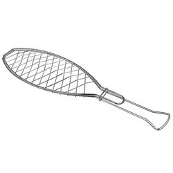 Kuchenprofi - stalowy ruszt do grillowania ryby, dł. 53 cm Easy